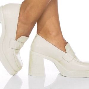 Steve Madden block heel pumps